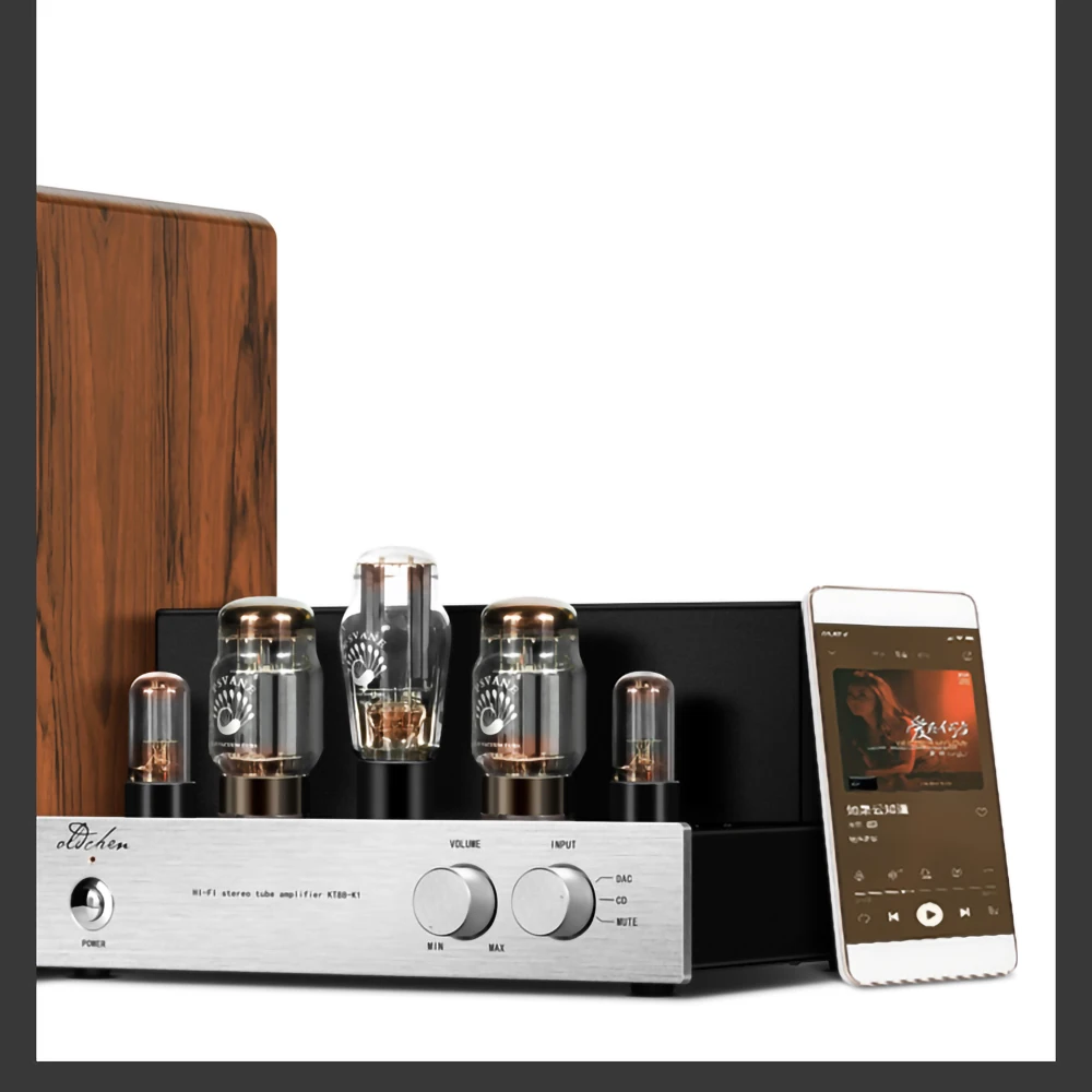 Oldchen K1 KT88 tube amplifier HiFi household Class A single-ended audio sound amplifier hand-built shed