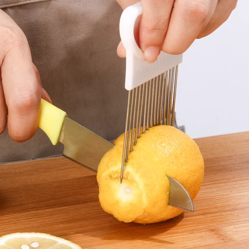 Lemon Slicer Onion Slicer Multi-Functional Fruit Slicer Potato Peeler Magic Tool