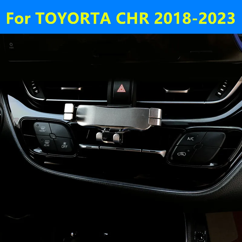 For TOYOTA CHR 2018-2023 Mobile phone holder screen car mounted mobile phone holder with wireless charging car accessories