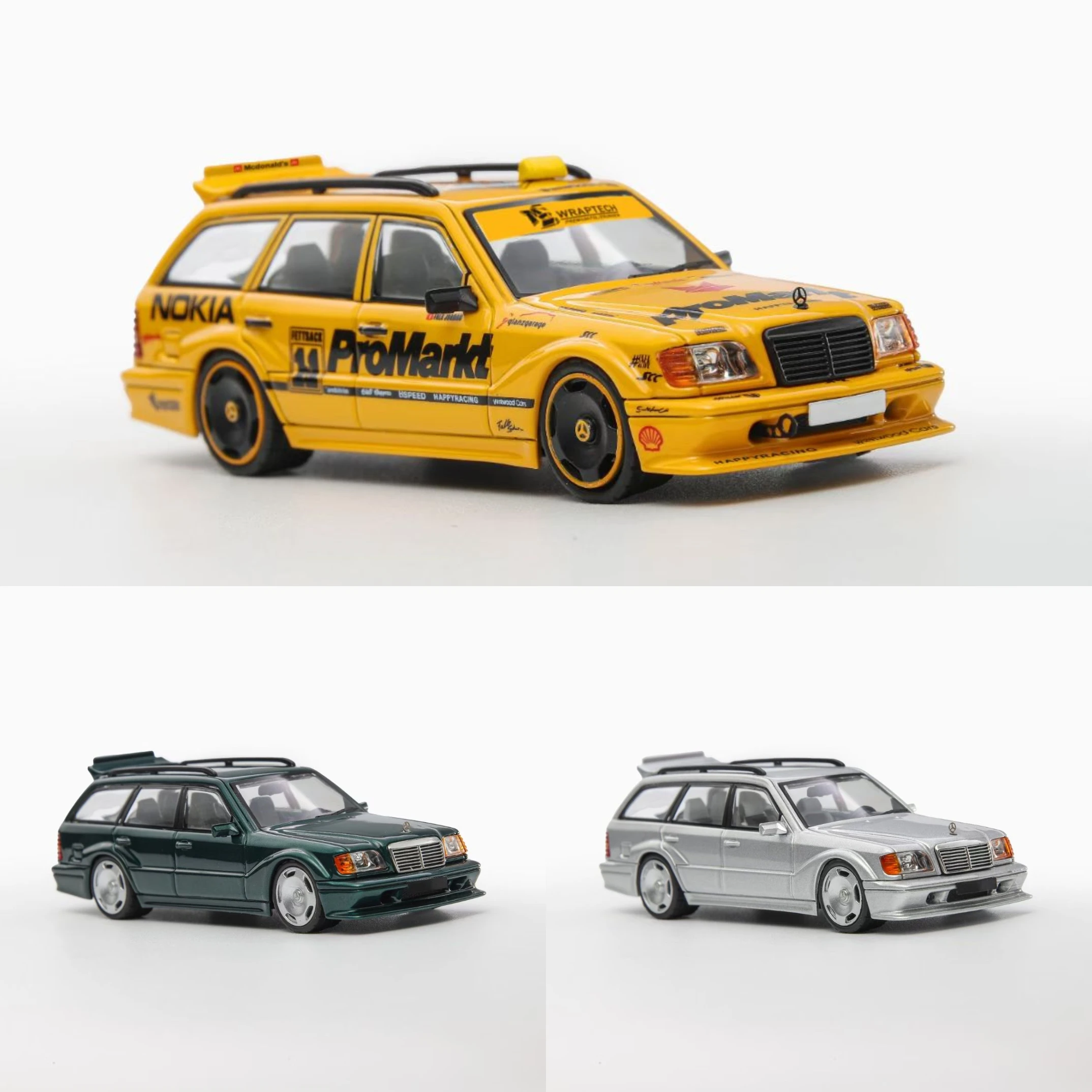 

Mortal 1:64 Mercedes-Benz E-Class Travel S124 T MODEII EVO2 Alloy Car Model