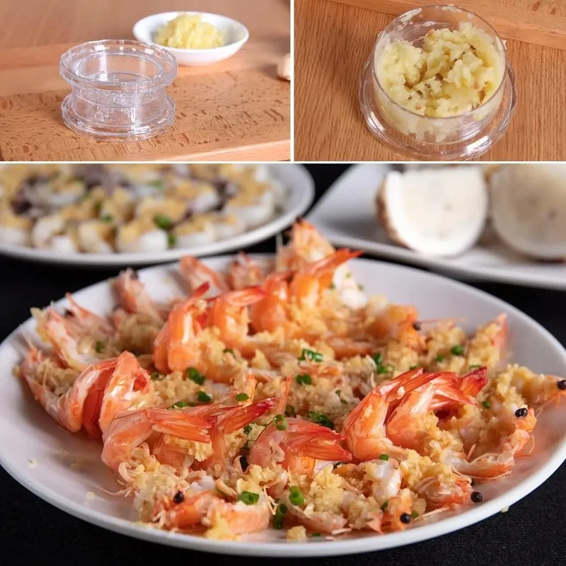 Manual Garlic Press Multifunctional Garlic Crusher Roll Crusher Chopper Home Appliance Kitchen Gadgets Kitchen Accessories