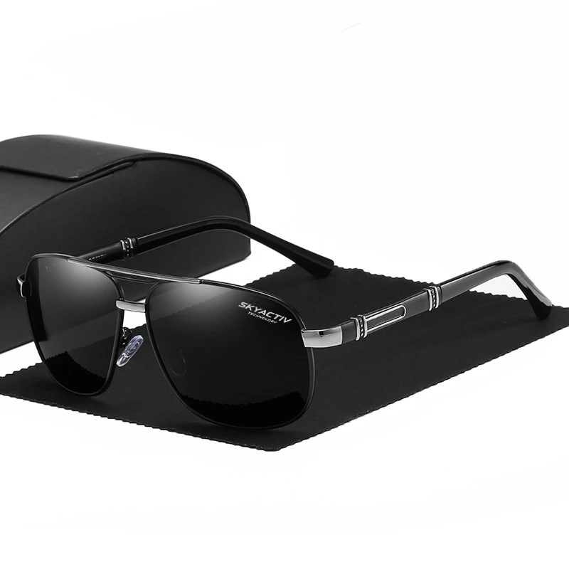For Mazda SKYACTIV 3 5 6 Axela Atenza CX30 CX5 CX8 CX9 MX5 RX8 RX7 Car Luxury Men Polarized Sunglasses Anti Glare Driver Goggles