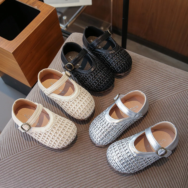 

Обувь для девочек Кожаная обувь Повседневная обувь для девочек Новые летние детские сетчатые туфли Туфли принцессы для девочек Лето