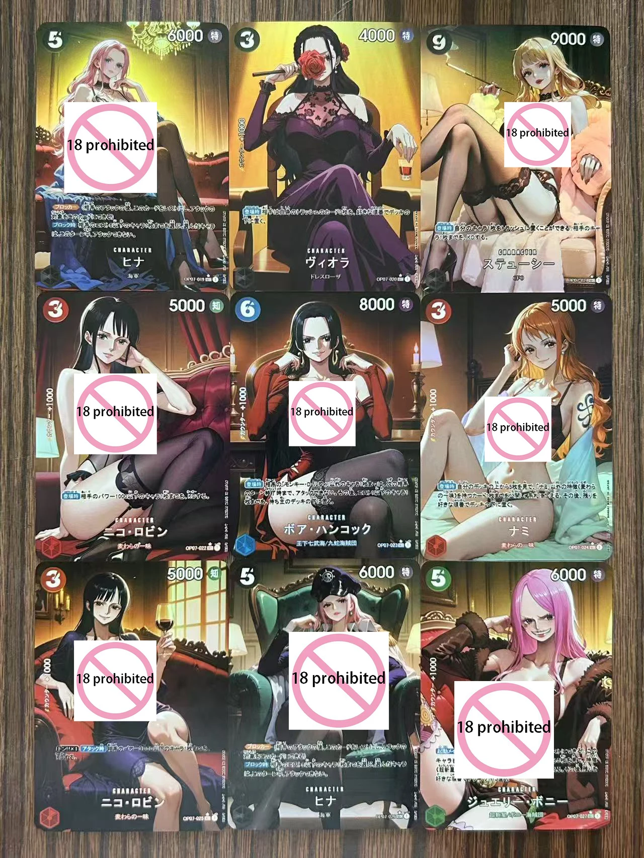 

One Piece Diy Nami Nico Robin Boa Hancock Self Control Collect Signature Trading флэш-карта аниме мультфильм оригинальный подарок
