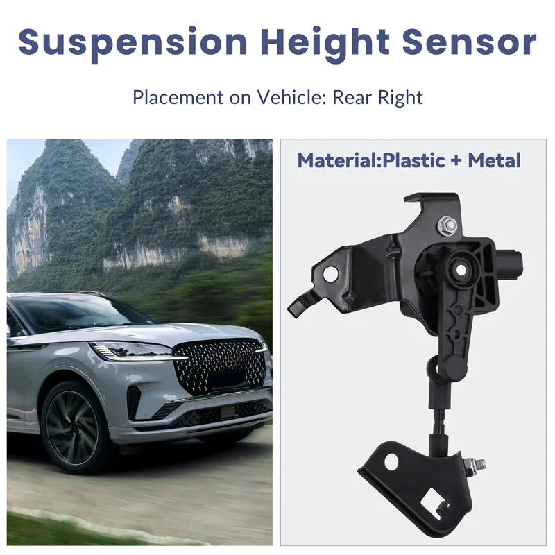 AB56-suporte do sensor de altura do corpo traseiro assy para ford mustang 2015-2019 sensor de nível do farol do carro