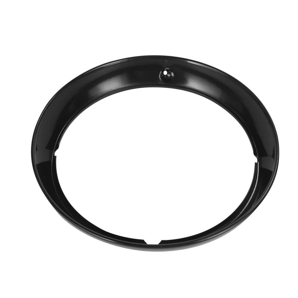 دراجة نارية 7 "المصباح الأمامي غطاء حلقة الكسوة مجموعة مصابيح أمامية ل هارلي بجولة الطريق الملك إلكترا الإنزلاق شارع FLHT FLHR #3