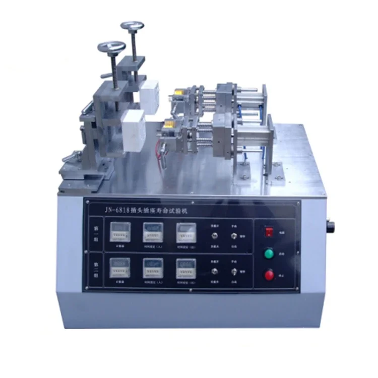 UL498 IEC884 Plug Socket Mechanical Life Testing Machine