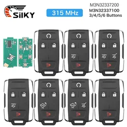 SilKY Car Remote Key For Chevrolet Tahoe Colorado Silverado Suburban GMC Canyon Sierra Yukon M3N-32337100 315 M3N-32337200 433