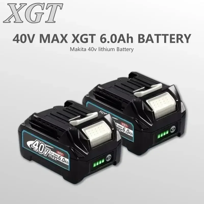 Makita 40V MAX XGT Li-ion Battery 6000mAh Original NEW Battery 80V MAX For Makita BL4020 BL4025 BL4040 BL4050 BL4080