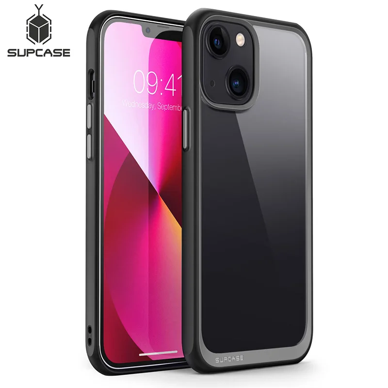 SUPCASE For iPhone 13 Mini Case 5.4 inch (2021 Release) UB Style Premium Hybrid Protective Bumper Case Clear Back Cover Case