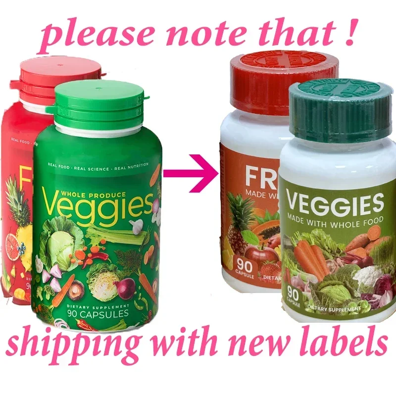 

1 set fruit vegetable capsules rich in vitamins minerals to help supplement nutrition improve health enhance immune defense