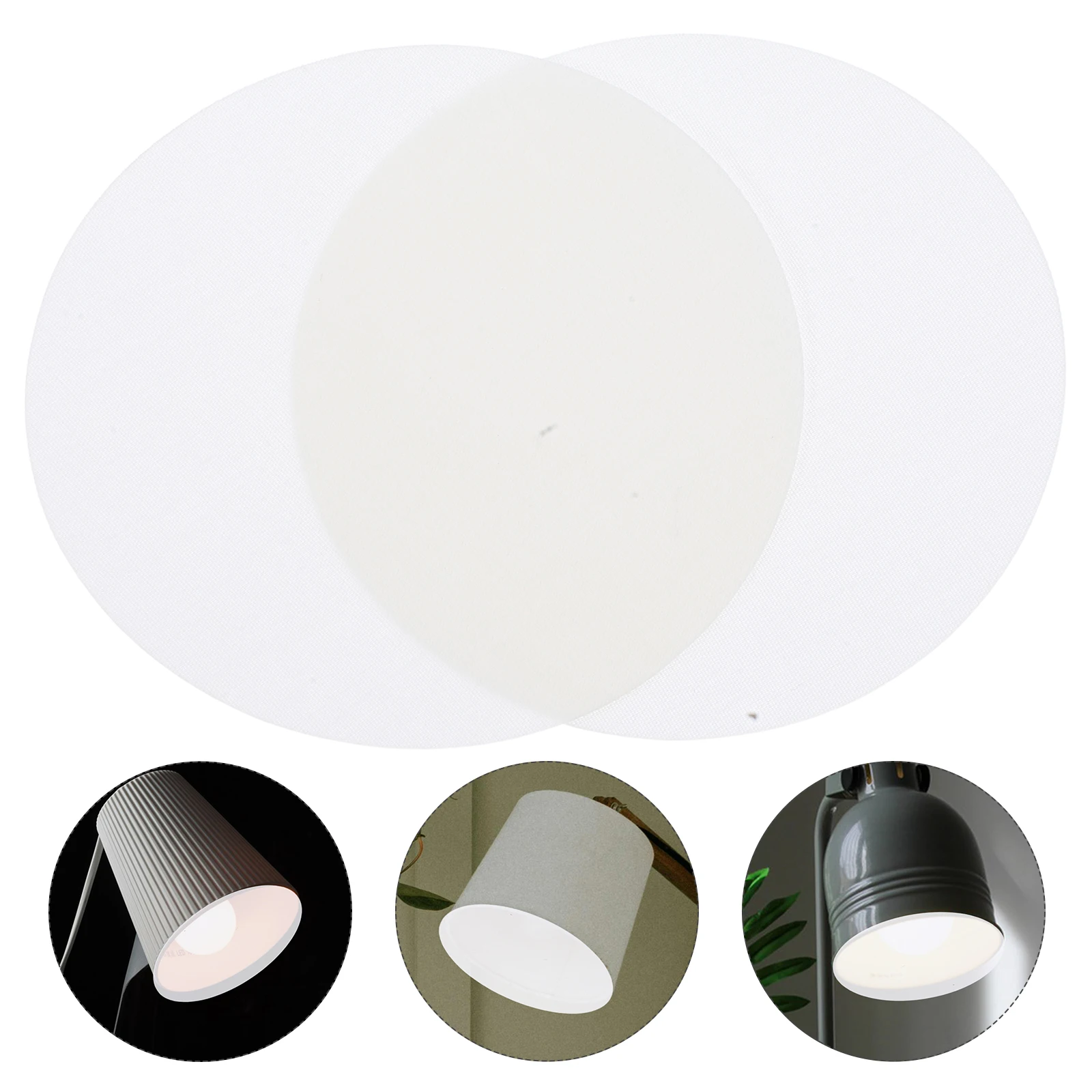 

2pcs Downlight Shade Ceiling Lamp Dust Cover Bathroom Camping Pendant Lampshade Mesh Baby Nursery Light for LED Downlights
