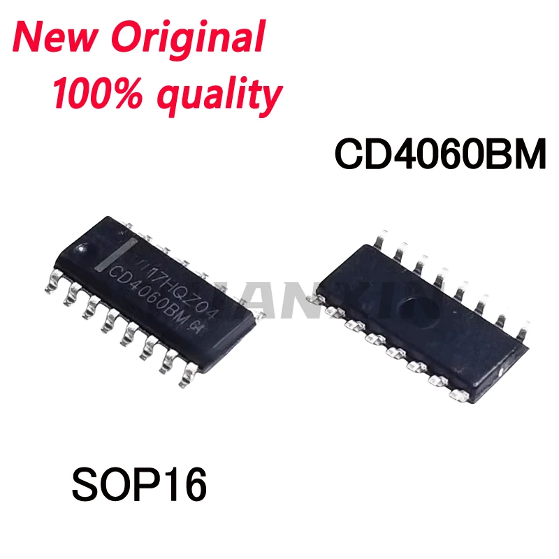 10-50/PCS New Original  CD4060 CD4060BM binary counter chip patch SOP16 chip In Stock