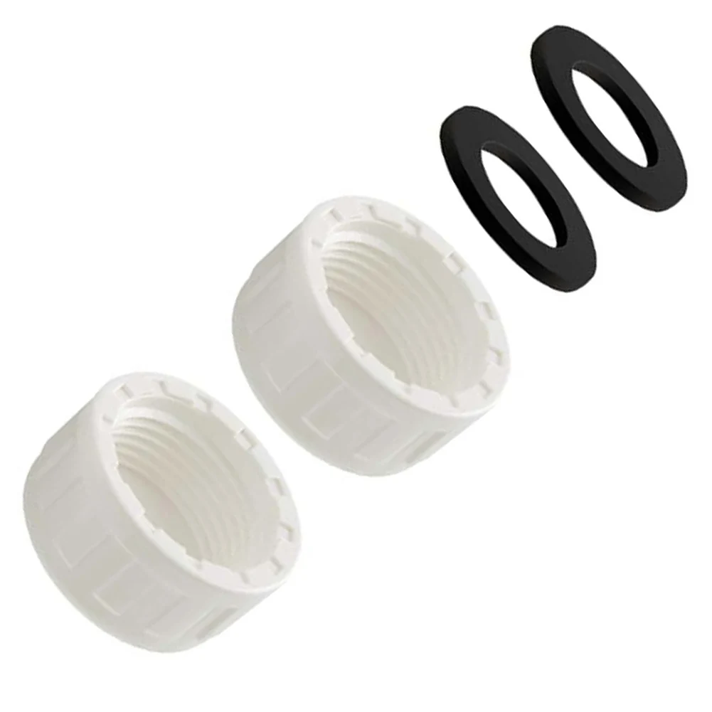 Plumbing Accessory Plumbing End Cap White Sink Trap Blanking Cap Tool-free Installation Water Resistant Material