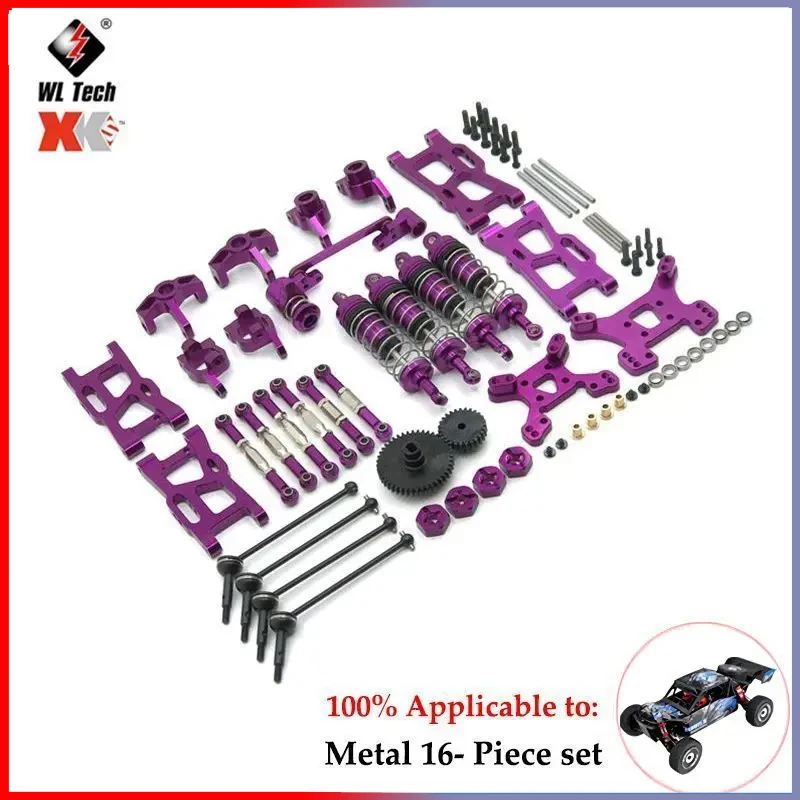 Voor WLtoys 124018 124019 144010 144001 144002 124016 127017 LC 1/14 RC Auto Onderdelen Auto Accessoires Upgrade Metalen Stuurinrichting