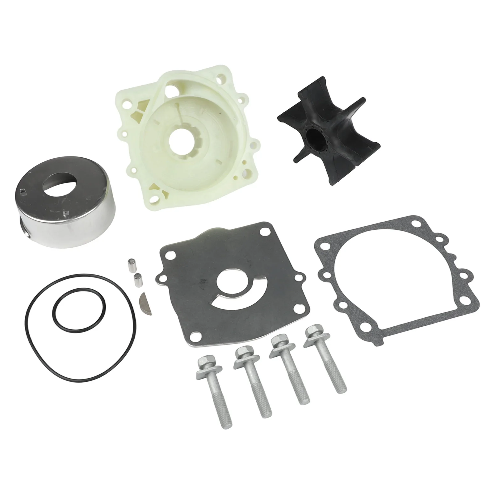 

Аксессуар для охлаждения морского двигателя Ремонт подвесного двигателя Комплект водяного насоса Эффективное обслуживание Полный ремонтный комплект