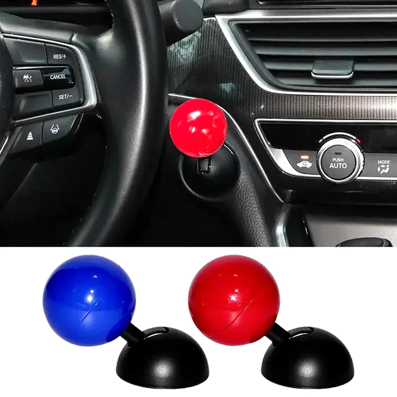 Car One Click Start Plastic Button For Car Engine Start/stop One-click Start Button Cover Decoration Sticker Car Accessories