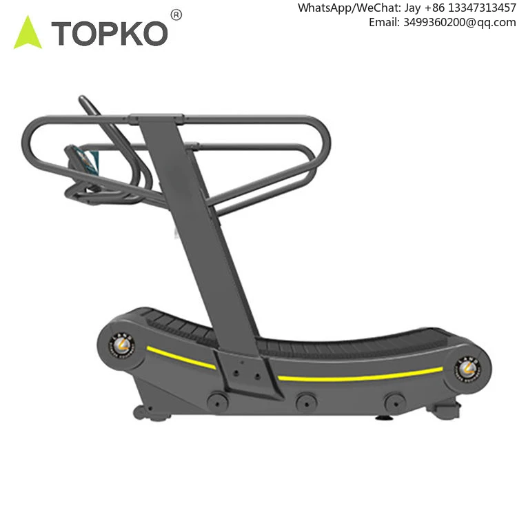 

Commercial Self-generating No Power Line Non-motorized Curved Manual Treadmill Mechanical Curved Treadmill