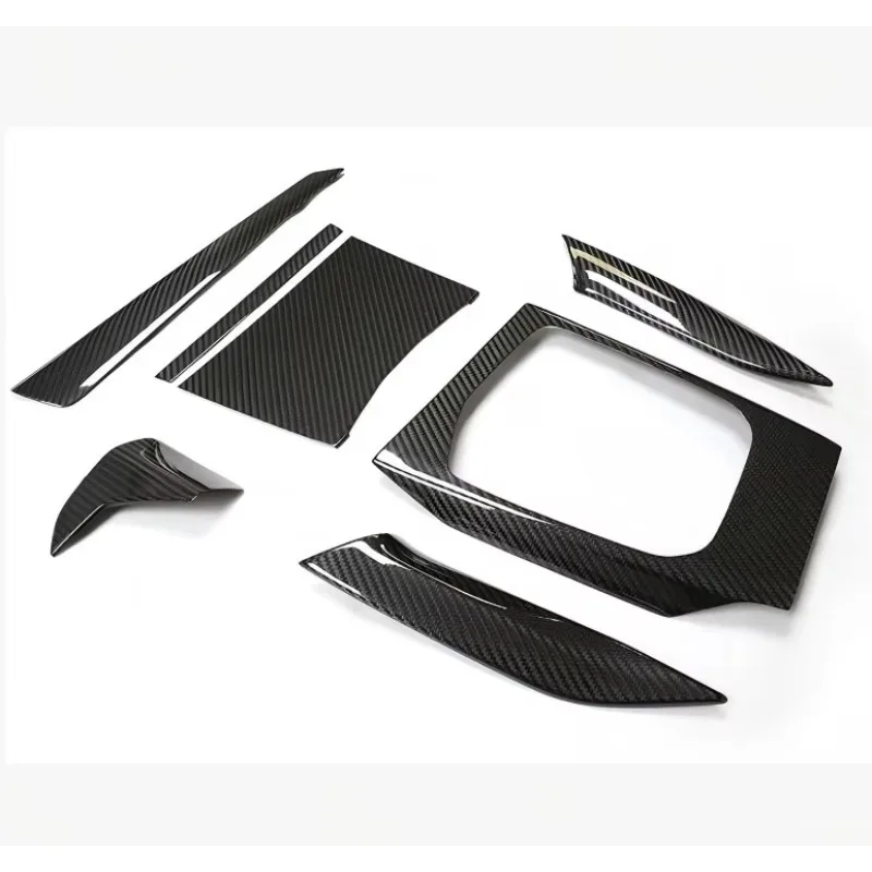 

LHD Dry Carbon Fiber Interior Trims Kit Sticker for bmw G42 LCI Interior Stick on Dry Carbon 6/4 PCS LHD ONLY
