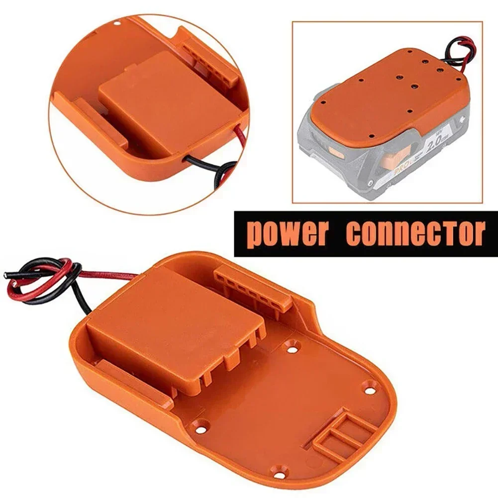 Easy Installation Battery Adapter Power Dock Adapter for RIDGID 18V AEG 18V Power Connectors Hassle Assembly