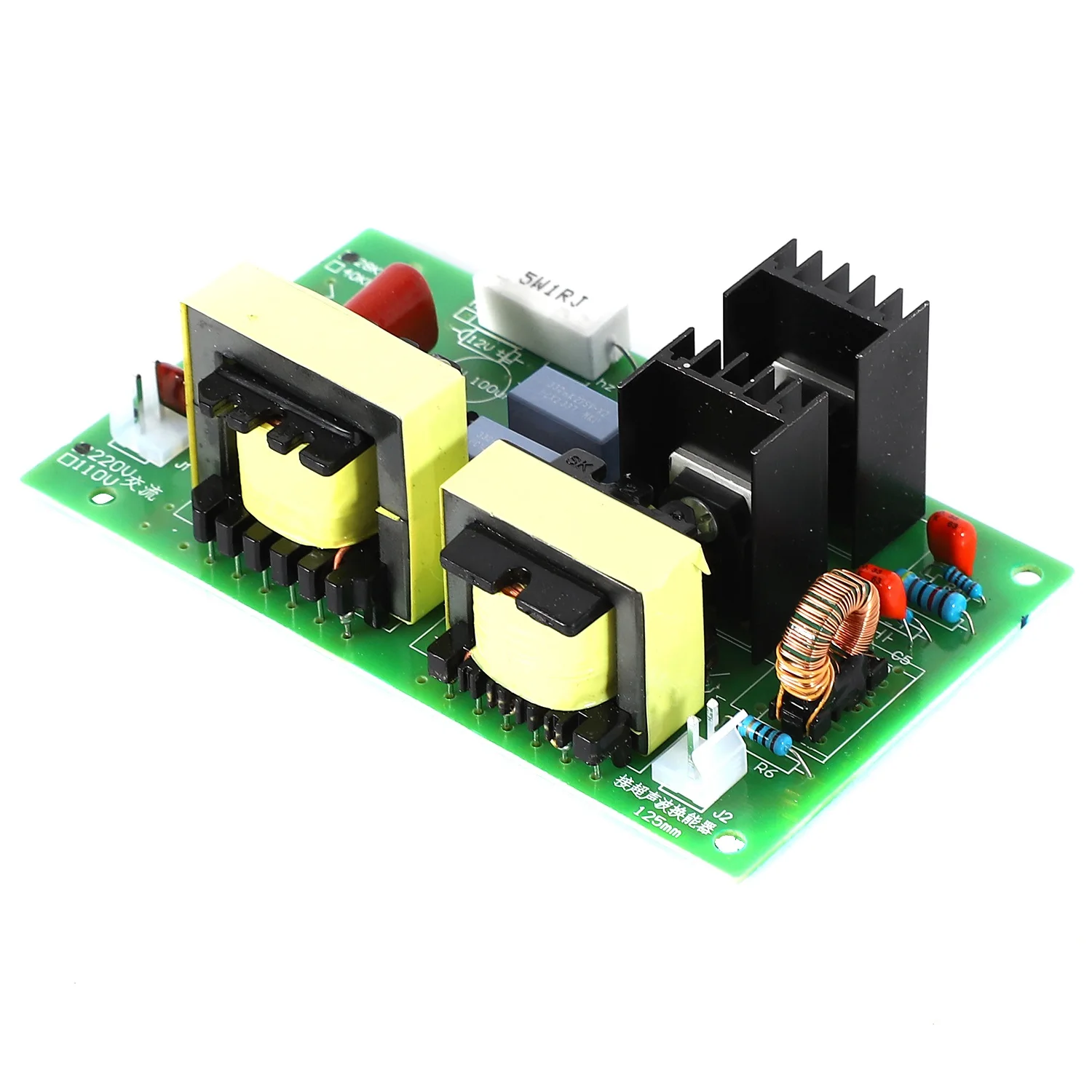 100W 28Khz Ultrasone Reinigingstransducer Reiniger Hoge Prestaties + Power Driver Board 220vac Ultrasone Reiniger Onderdelen