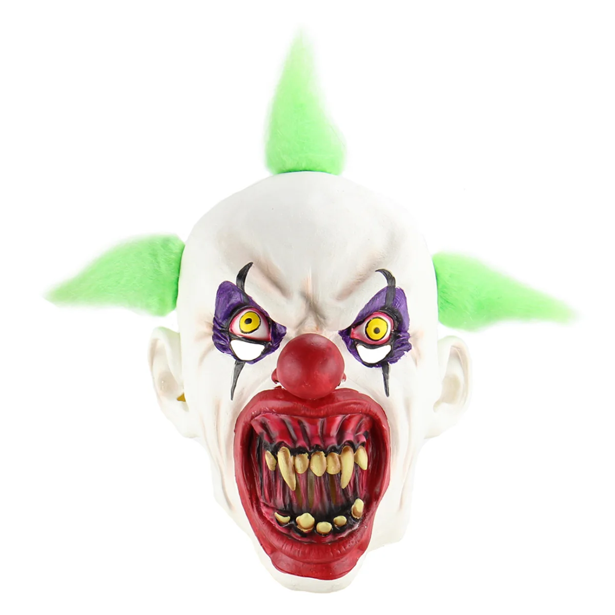 Halloween Cosplay Creepy Terrifying Toothy Bloody Mouth Clown