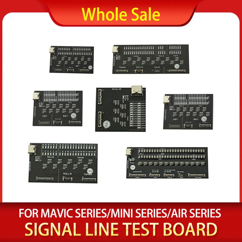 Gimbal Signal Cable Test Board For Mavic 2/3/3Pro Mini 1/2/SE/4K/2SE/3/3 PRO/4 PRO AIR 2/2S/3/3S Repair Parts