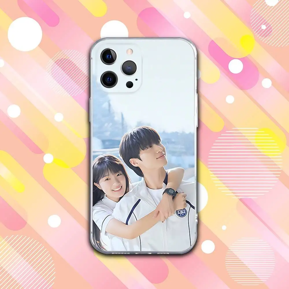 حافظة هاتف L-Lovely TV R-Runner لهاتف iPhone 17,16,15,14,13,12,11 Pro,Max,Plus,X,XS,XR,SE4,E غطاء ناعم شفاف صغير