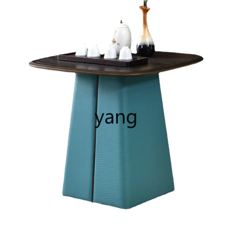 

LMM New Chinese Solid Wood Corner Table Side Table Living Room Ash Modern Small Coffee Table