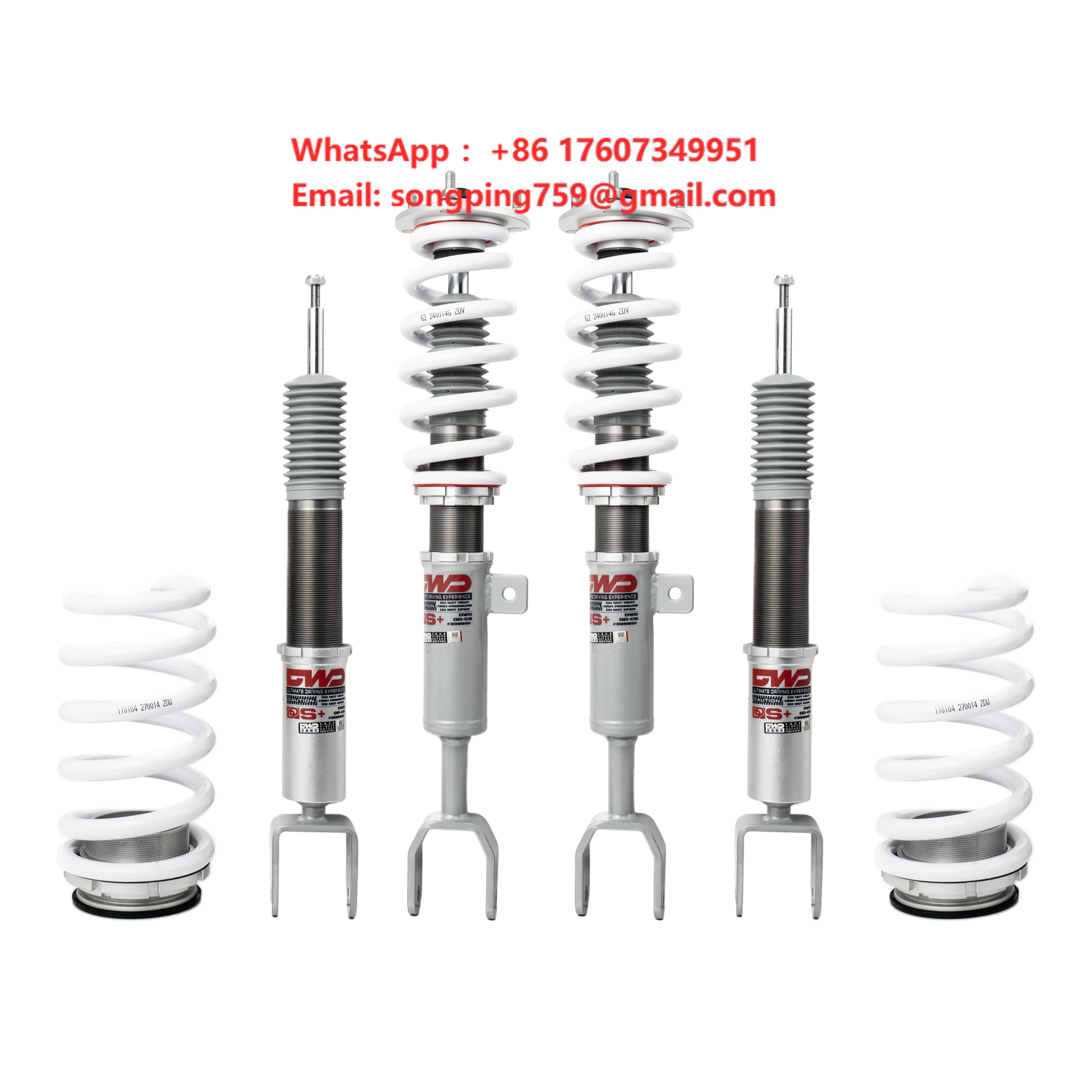 DWD BYD Seal EV 2WD EK 2022+ Height and Damping Adjustable Coilover Shock Absorber for BYD electric car suspension parts BYD028