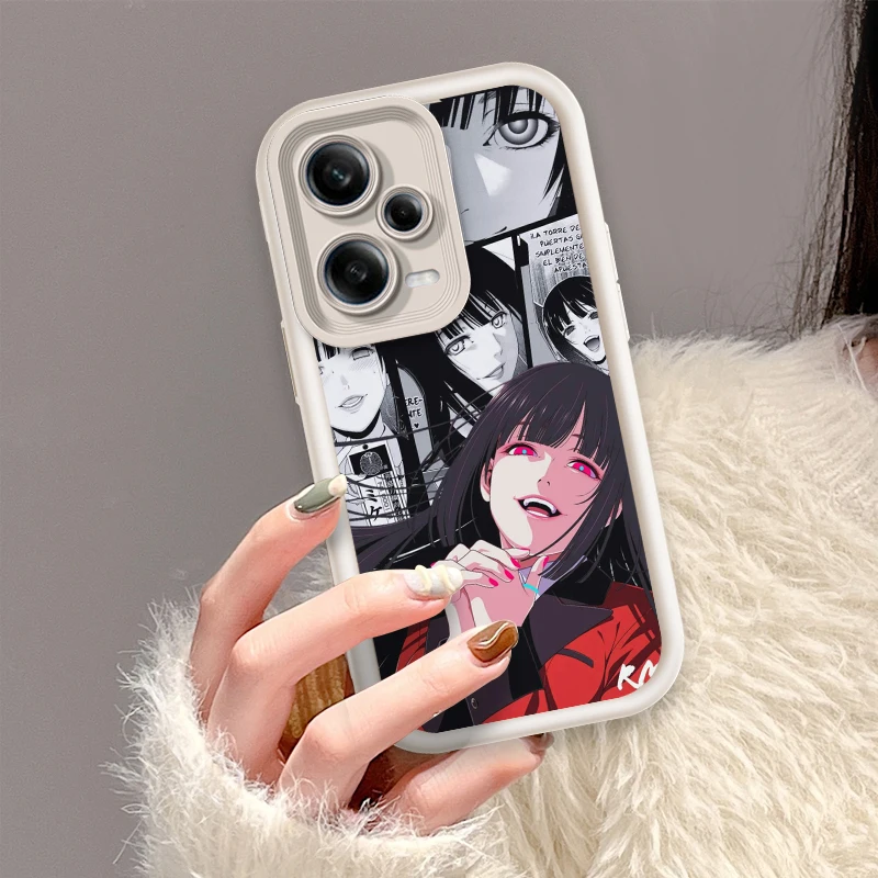 J-Jabami Y-Yumeko Kakeguruis Eye Ladder For Xiaomi Redmi Note 13 12 12C 11 11S 10 10C 10A 9C 9A Pro 5G Funda Phone Case