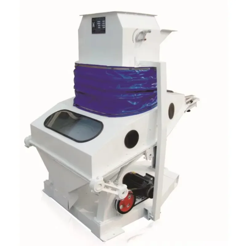 Vibration suction type specific gravity stone remover seed stone remover grain impurity screening machine