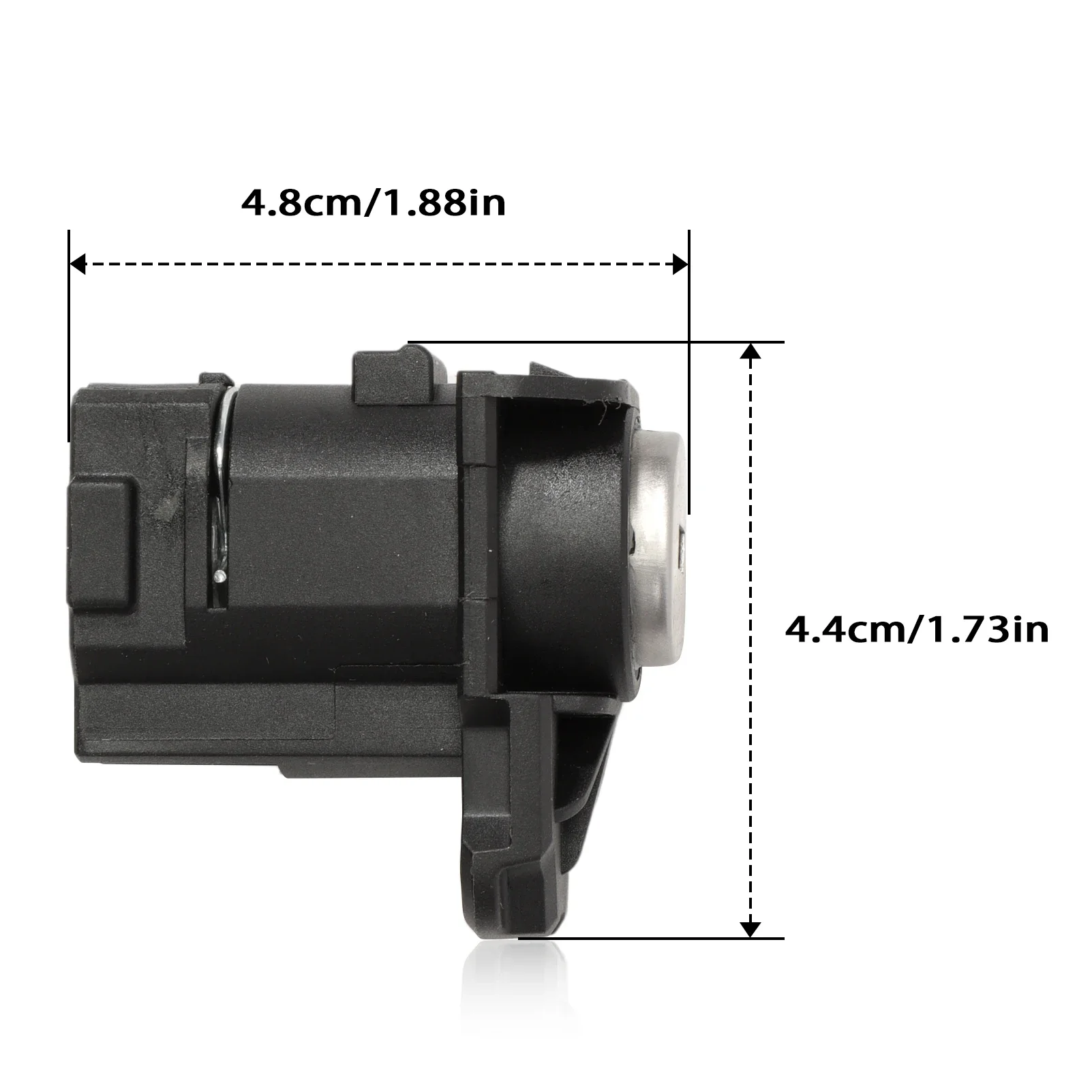 9072465890 1 Set Front Left Driver Door Lock Cylinder Shaft Assembly with 2 Keys 172371096 For Opel Corsa D 2006-2014