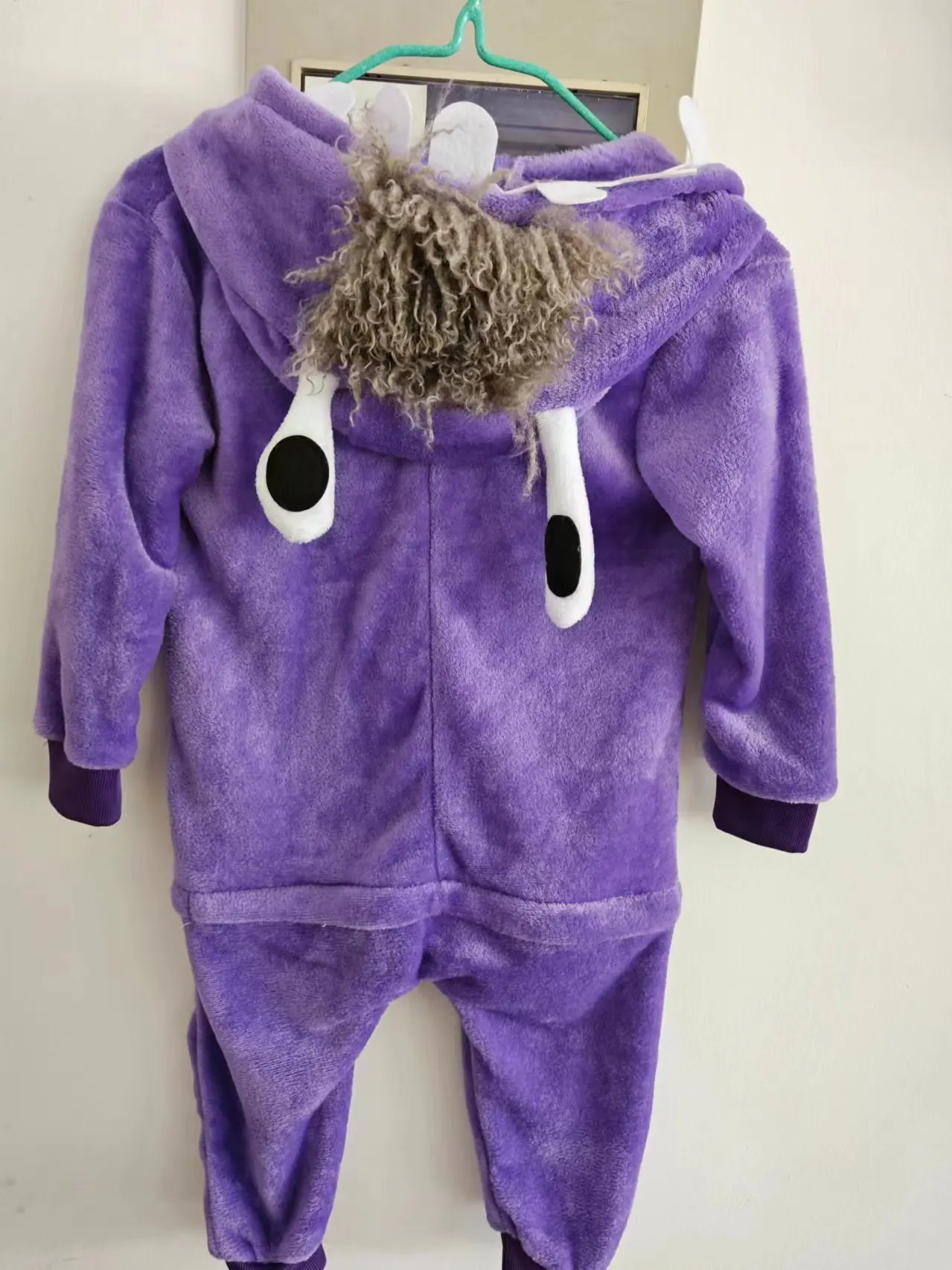 

Carnival Kigurumi Purple Haired Monster Pajamas Party Cosplay Costume Halloween Onesies Game Cartoon Christmas Sleepwear