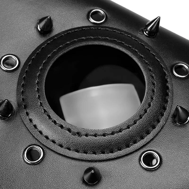 Маска чумного доктора, кожаные готические очки для взрослых, маска на Хэллоуин для лица, женский косплей, средневековый стимпанк, карнавал, маскарад