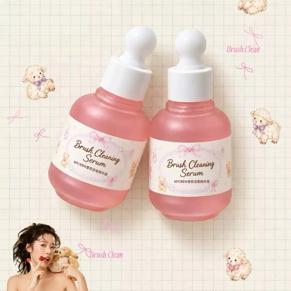 2pc 30ml Nail Brush Cleanser Liquid Oil Type Brush Wash Pen Solution Professional Nail Stamping Plates Super Cleaning Gel Polish