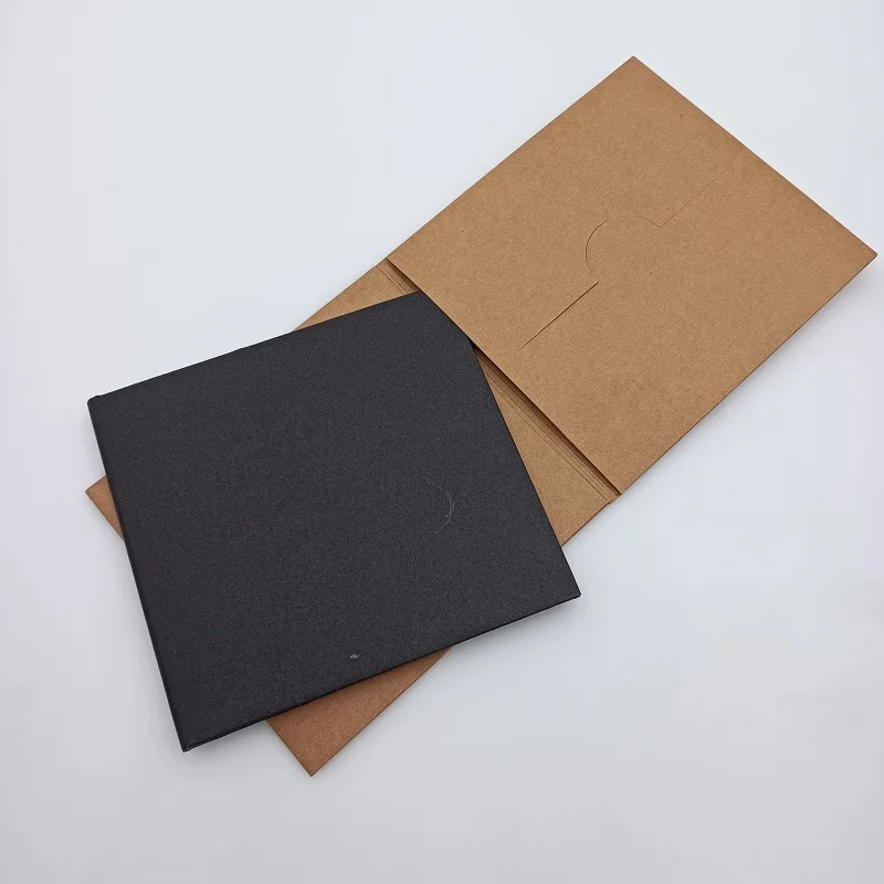 Blank Kraft Paper Storage Bag, CD and Dvd Storage, Classification Box, Disc, Music, Dust-proof, Scratch Proof Package Bag