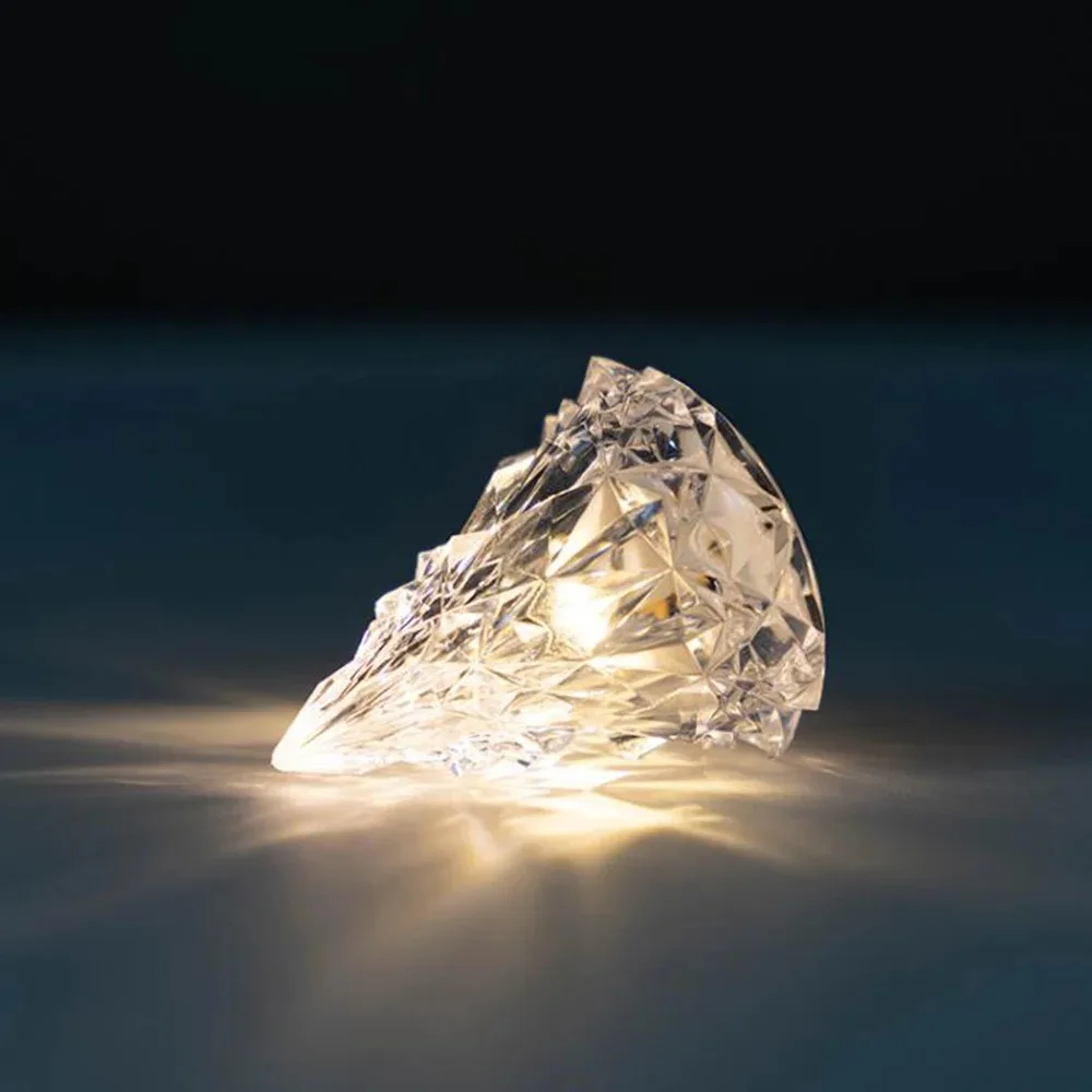 زخارف على طاولة ، ديكور إبداعي ، جبل جليدي صغير ، مشغولات يدوية للسيارة ، المكتب ، غرفة المعيشة ، المنزل ، ديكور سطح المكتب ، هدية عيد ميلاد #5