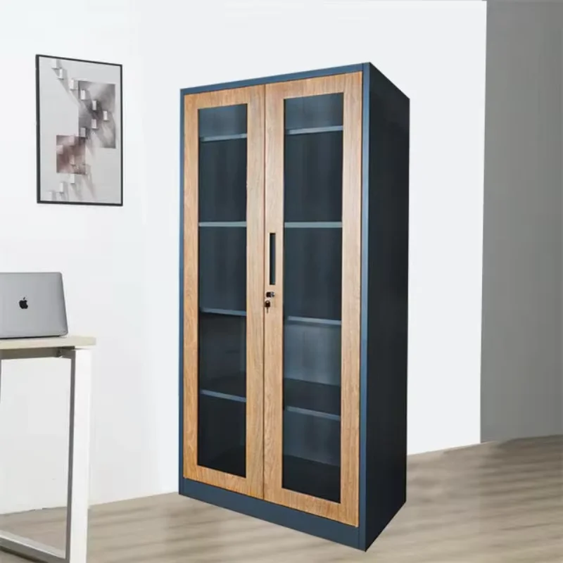 

Office Steel Instrument Glass Door Storage File Cabinet Office Furniture Filling Cabinet