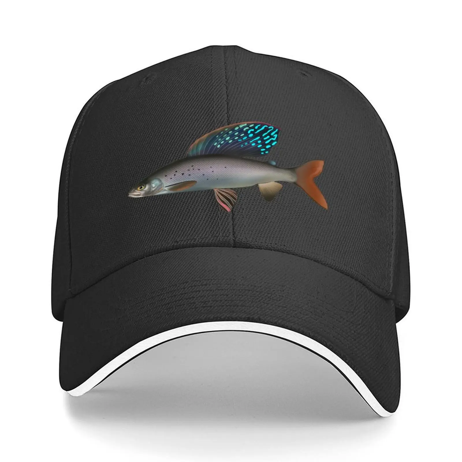 

Arctic Grayling Baseball Cap Hood luxury caps Dropshipping Sun Hat For Children Men Caps Women's