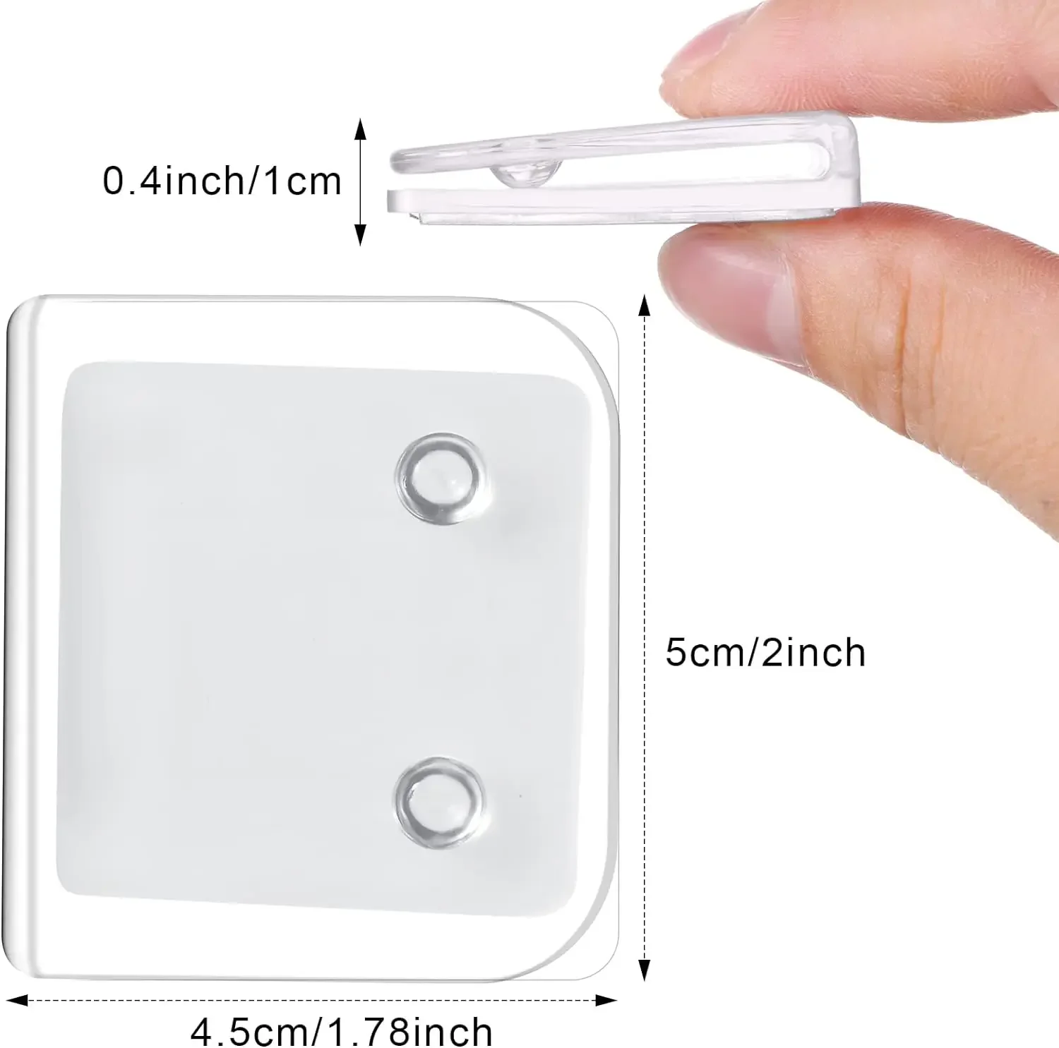 Shower Curtain Clips Holder Self Adhesive Plastic Windproof Fixer Transparent Edge Clip Indoor Anti Splash Bathroom Accessories