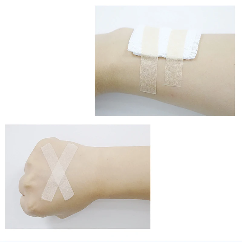 Skin-coloured medical non-woven tape paper eyelash extensions adhesive tape invisible sticker breathable