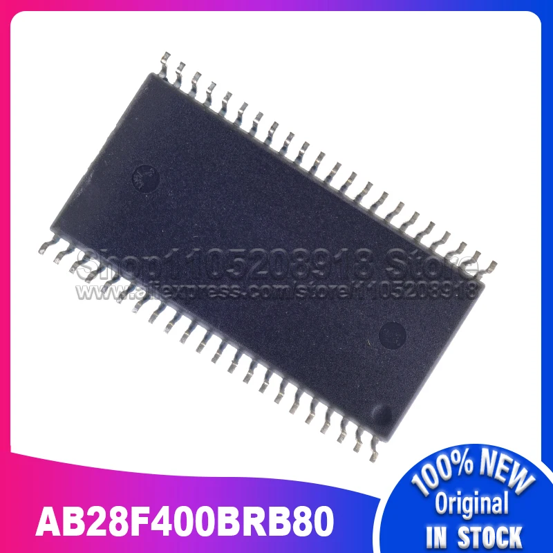 1 ~ 10 قطعة/الوحدة AB28F400BRB80 AB28F400 B28F400BRB80 TSOP44 الأسهم الأصلية الجديدة #6