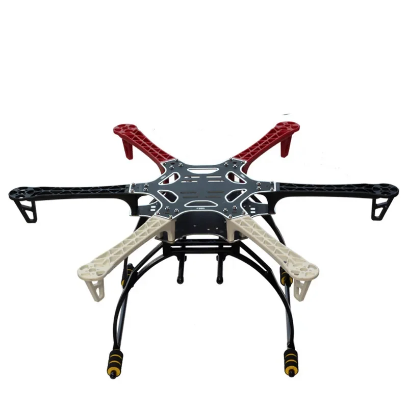 F550 Hexa-Rotor Muticopter Frame met Skid Landingsgestel Als DJI Voor KK quadcopter kit MultiCopter Hexacopter RC Drone