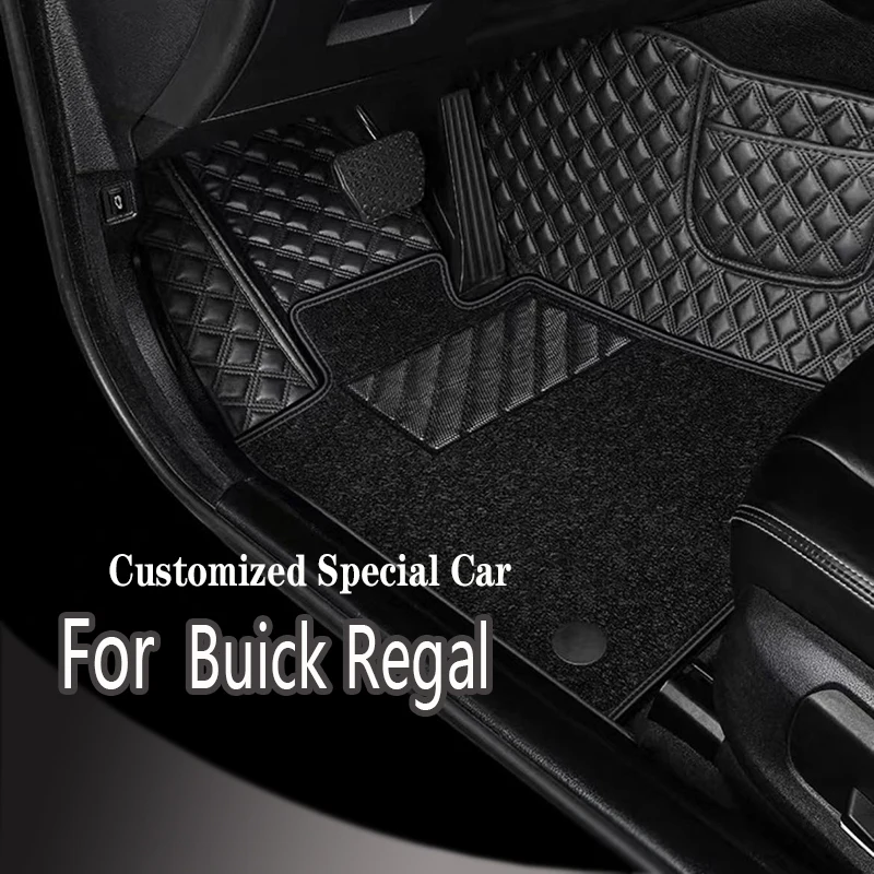 

Car Floor Mats For Buick Regal 2017 2018 2019 2020 2021 Custom Auto Foot Pads Automobile Carpet Cover Interior Accessories