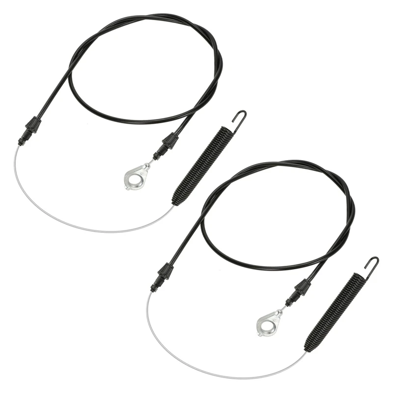 

A98E-2Pack 532435111 Clutch Cable For Craftsman YS4500 YT4000 Husqvarna Riding Lawn Mower, 435111 Deck Blade Engagement Cable