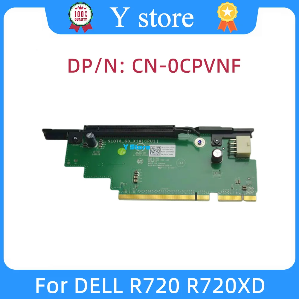 

Y Store CN-0CPVNF FOR PowerEdge R720 R720XD Server Riser Card Board CPVNF 0CPVNF PCI-E x16 Riser 3 Card Expansion Card RISER3