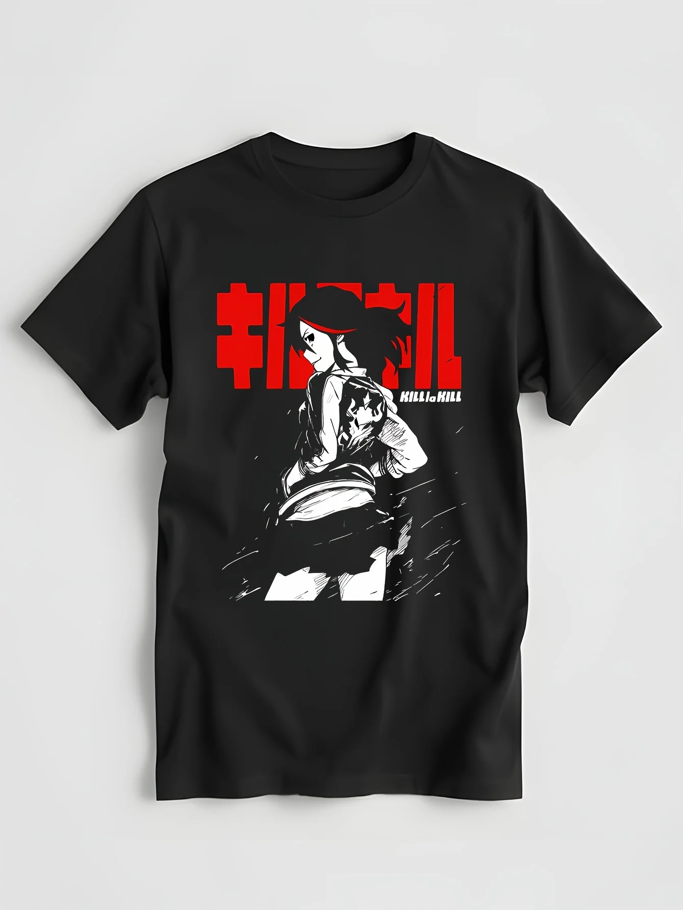 Kill La Kill Ryuko Matoi, Anime, Harajuku, Japanese ,new Unisex shirt Black