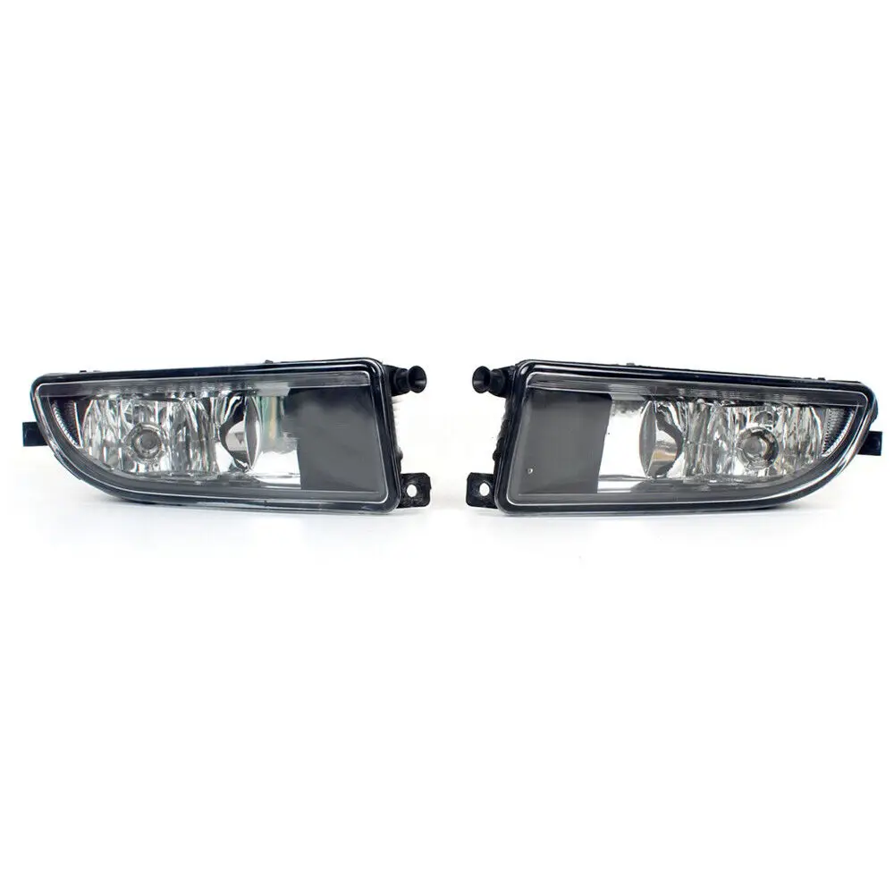 Pair For VW Beetle 2012 2013 2014 2015 2016 Front Bumper Fog Light Lamp W/ Bulbs