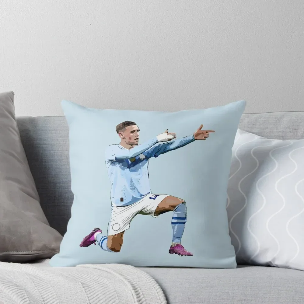 Phil Foden Throw Pillow Decorative Cushions For Living Room sleeping pillows pillow